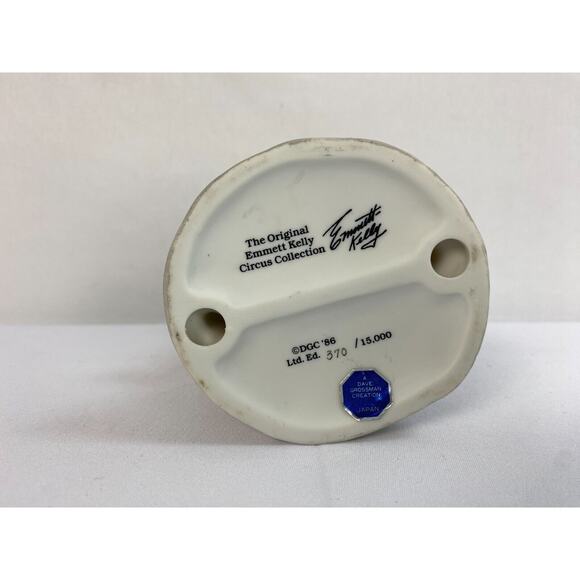 Limited Edition EMMETT KELLY "WALL STREET" CLOWN FIGURINE, CIRCUS COLLECTION - Picture 5 of 5